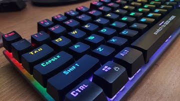 Cosmic Byte - CB-GK-27 RGB Gaming Mechanical Keyboard Unboxing and Overview || Vanth RGB Blue Switch