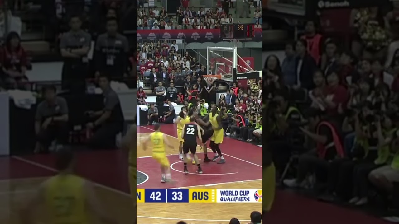 This Hachimura performance against Australia was crazy 🤯 #FIBAWC