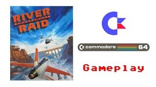 River Raid (C64) - Gameplay