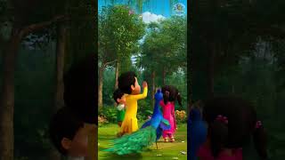 Cute Peacock Dancing to Mor Punjabi Song #mor #nimratkhaira #atozzoo #nurseryrhymes