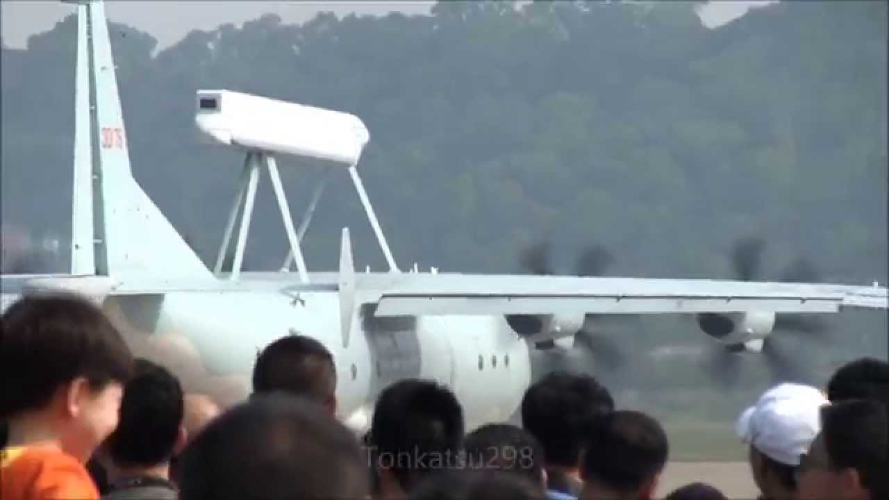China Air Force KJ-200 空警200 Air Show China 2014