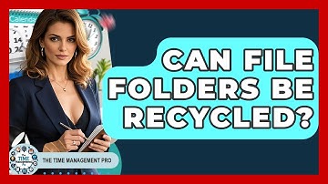 Can File Folders Be Recycled? - The Time Management Pro