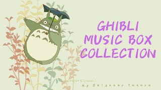 Ghibli Offical 2021༻【♪】 GHIBLI Music Box Collection - 1 Hour of relaxing songs.༻❣#Ghiblimusic❣