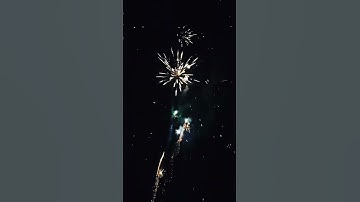Colorful Fireworks Exploding in the Night Sky#fireworks #nightsky #celebration