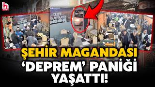 Yüksek müzik sesi magandaları… Deprem korkusu yaşayanlar ezilme tehlikesi yaşadı!