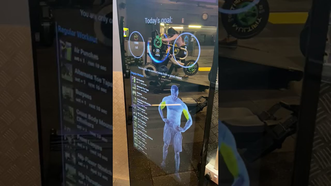 Smart Mirror at Multifiit Kalyani Nagar