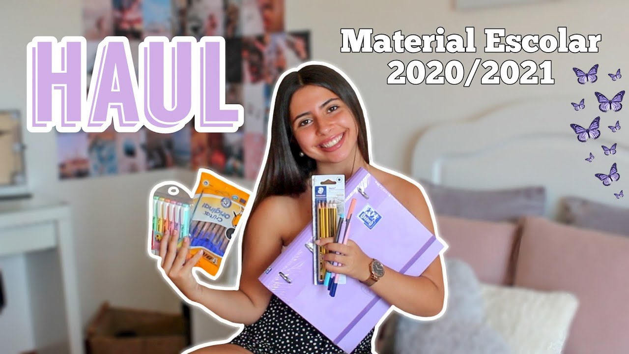 HAUL DE MATERIAL ESCOLAR 2020/2021 | BACK TO SCHOOL #1 | Nicole Gomes