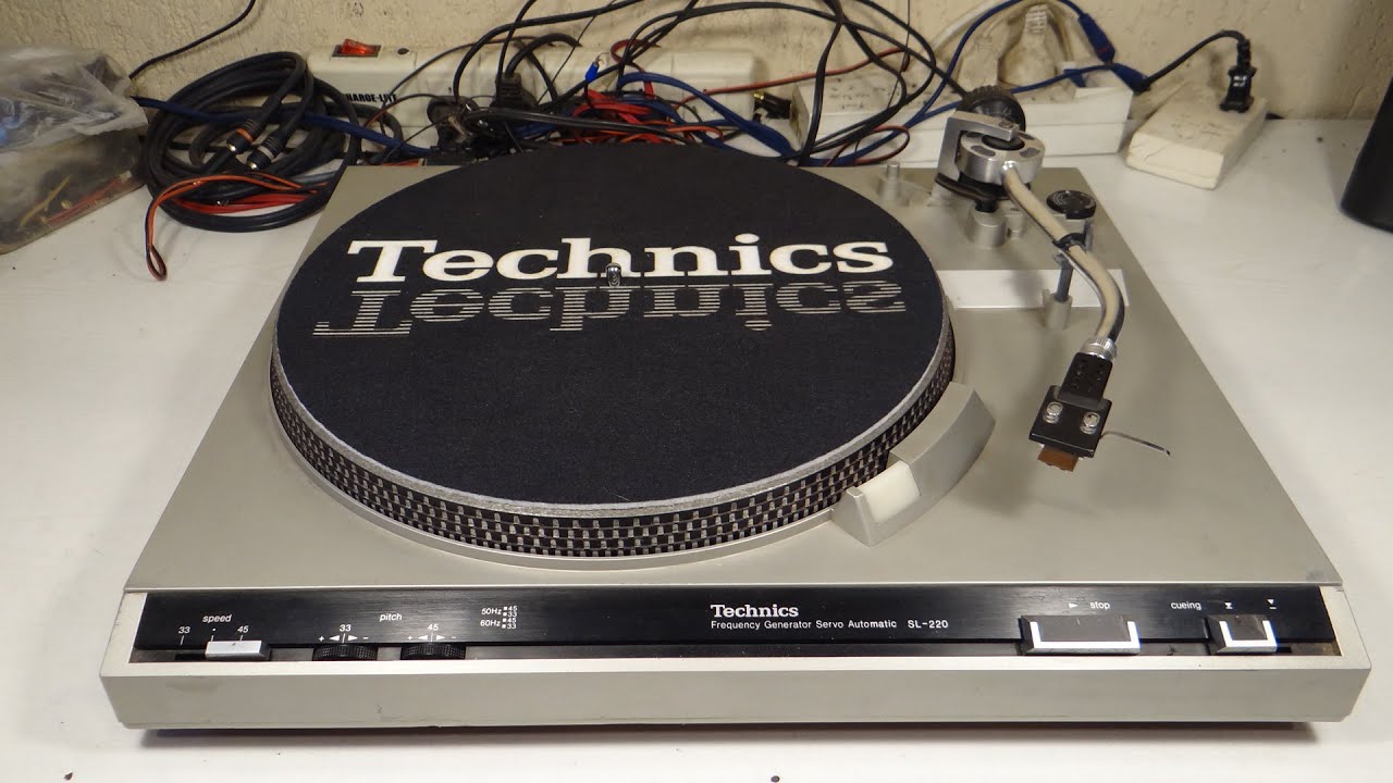 BANDEJA GIRADISCOS TORNAMESA TURNTABLE TECHNICS SL-220 JAPAN 1978 RESTAURACION P1