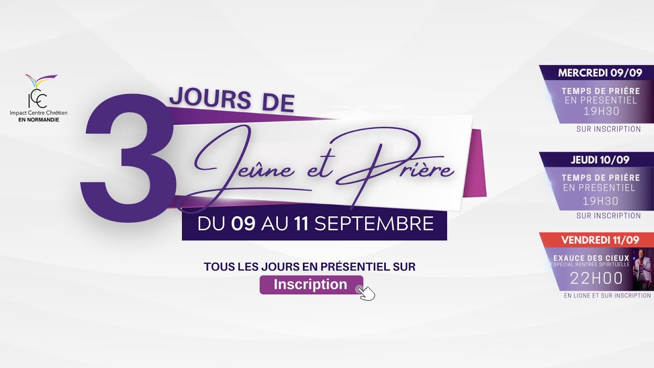 3 jours de jeûne et de prières YouTube — free download