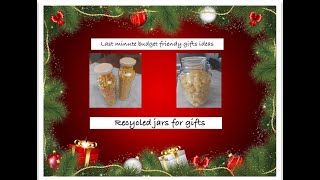 BUDGET FRIENDLY GIFT IDEAS (using recycled jars as gifts): simpleycooking