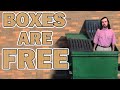 Life Hack: Free Boxes