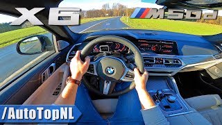 2020 BMW X6 G06 M50d 400hp POV Test Drive by AutoTopNL