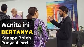 Wanita ini bertanya kenapa boleh punya 4 istri drsabeelahmed