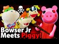 Crazy Mario Bros: Bowser Jr Meets Piggy!