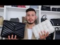 BOTTEGA VENETA & SAINT LAURENT HANDBAG UNBOXING