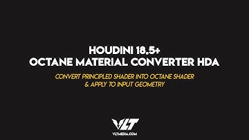 Houdini 18.5+ | Octane Converter HDA Instructions