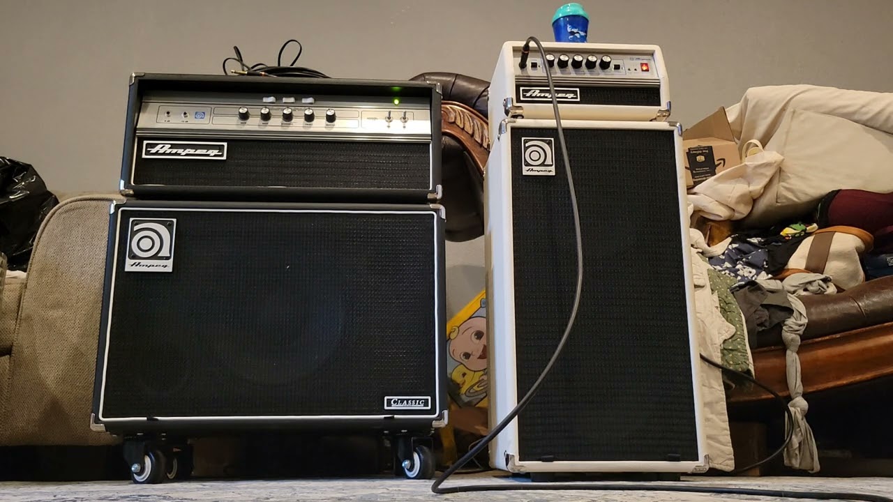 ampeg Micro-VR Limited Edition J アンペグ ベースアンプ - YouTube