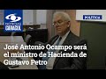 José Antonio Ocampo será el ministro de Hacienda de Gustavo Petro