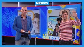 Vlog Lucas: achter de schermen bij het nieuwe Jeugdjournaal