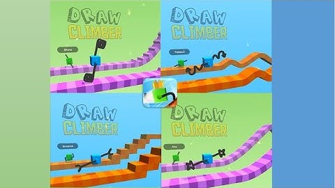 Draw Climber How to start Level 5 - 17 Walkthrough