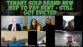 Tenant Sold Brand New Jeep to Pay Rent - STILL Got Evicted - Judge SHOCKED