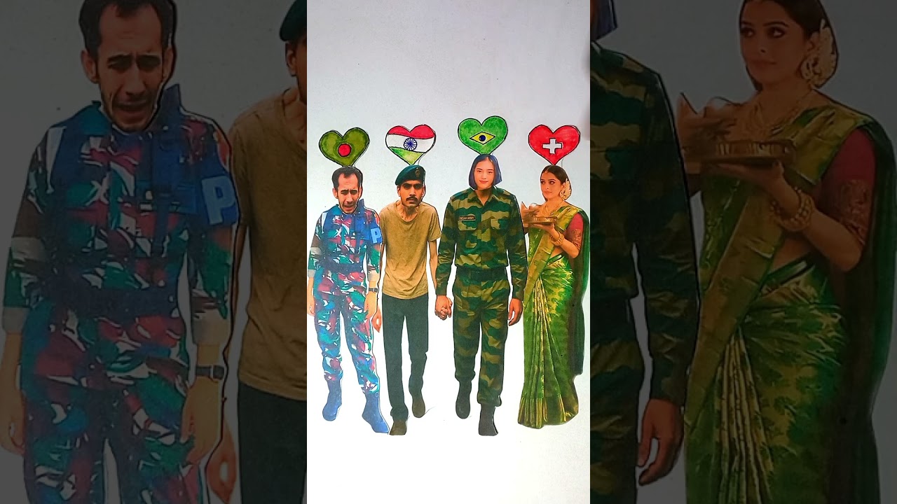 🇮🇳🇨🇭🇧🇩🇧🇷 Independence Day || Flag Drawing || India 🇮🇳 Switzerland 🇨🇭 Bangladesh 🇧🇩 Brazil 🇧🇷 