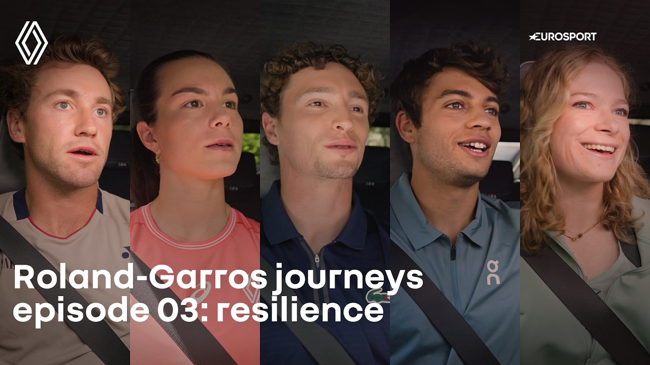 ⁣Renault x Eurosport - Roland-Garros journeys : episode 03 : resilience