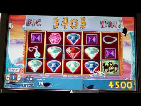 Lucky penny penguin slot machine bonus win