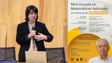 Biological Fluid Dynamics at Microescale 1 de 2 (Lisa Fauci)