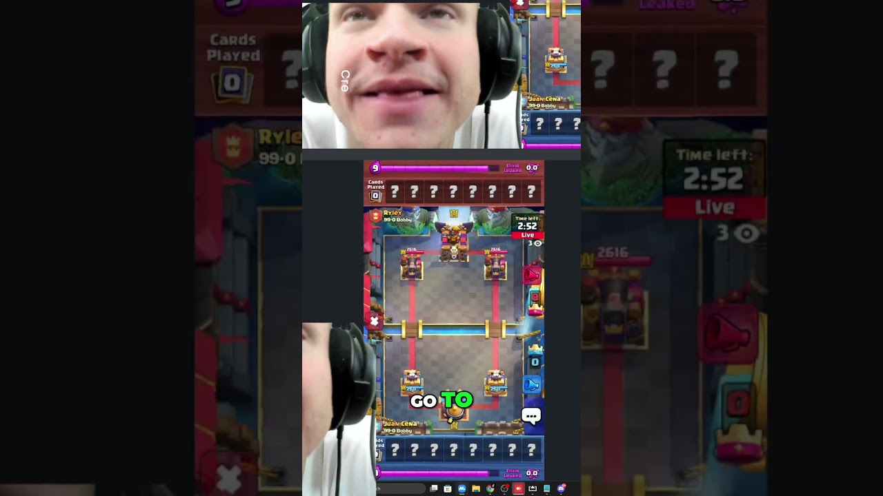 Bobby predicts he only needs 2 games to win 😳 | Clash Royale