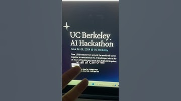 Join the Berkeley AI Hackathon #computerscience #softwareengineer #hacker #hackathon #ucb #berkeley