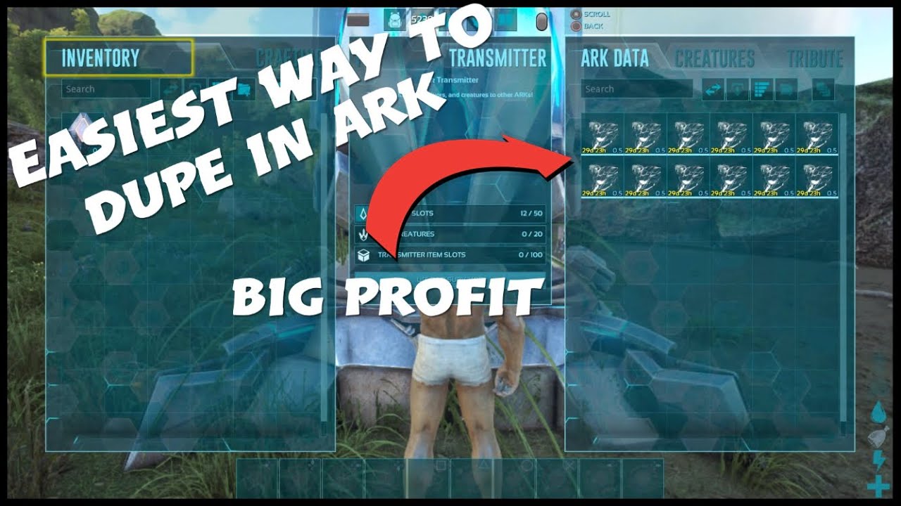 Easiest way to dupe in ark YouTube