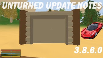 "YOUR FERRARI IS SAFE AGAIN" Unturned update notes 3.8.6.0