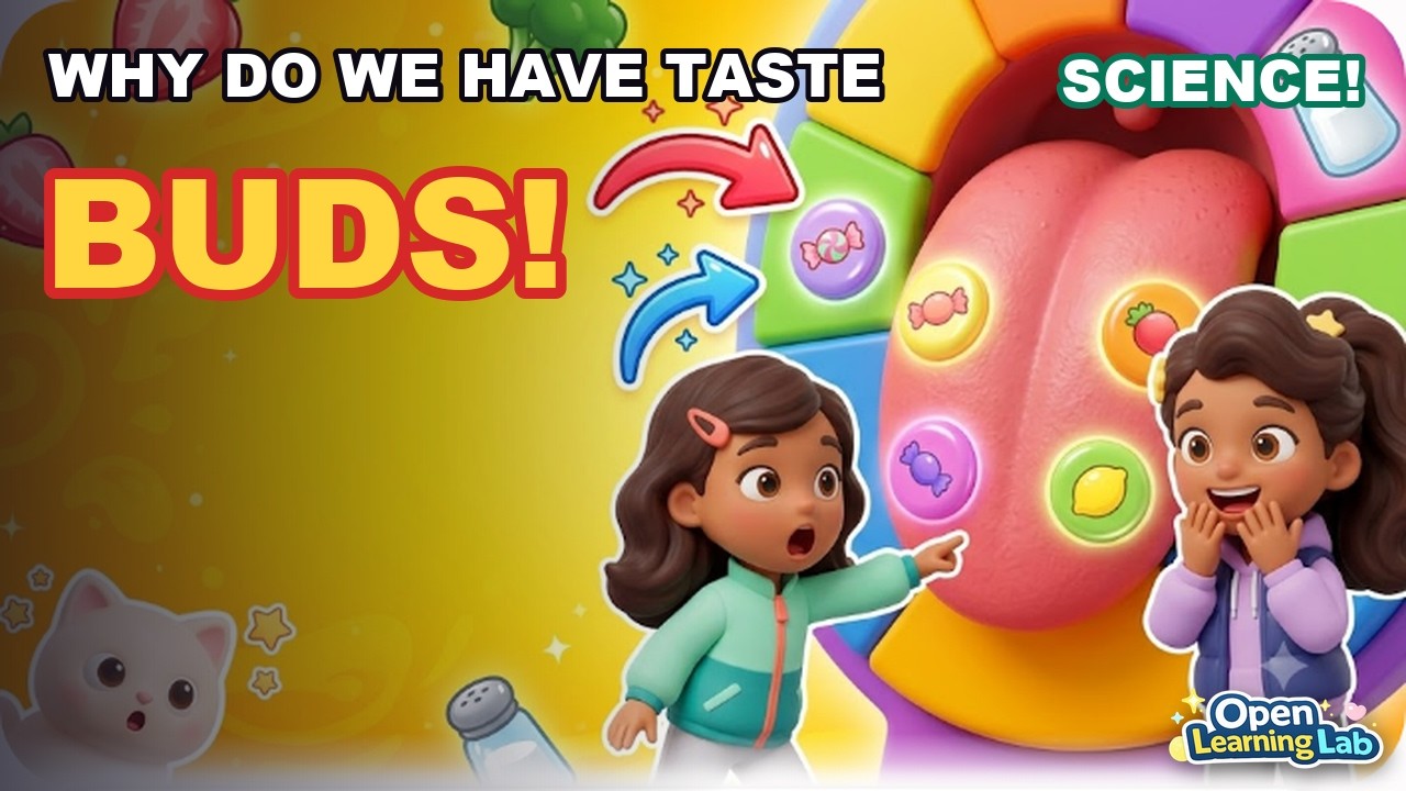 Why Do We Have Taste Buds? | Science for Kids