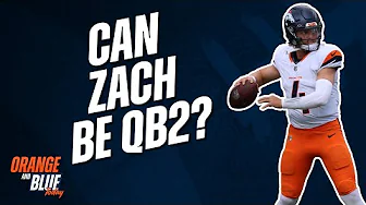 Can Zach Wilson move up the Broncos depth chart? | Orange and Blue Today thumbnail