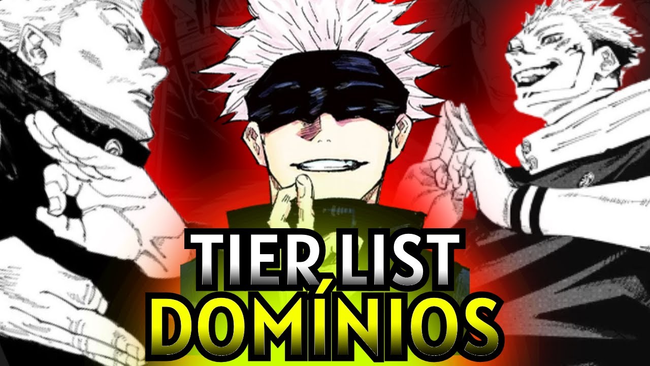 Tier List 100% SÉRIA das Expansões de Domínio em Jujutsu Kaisen