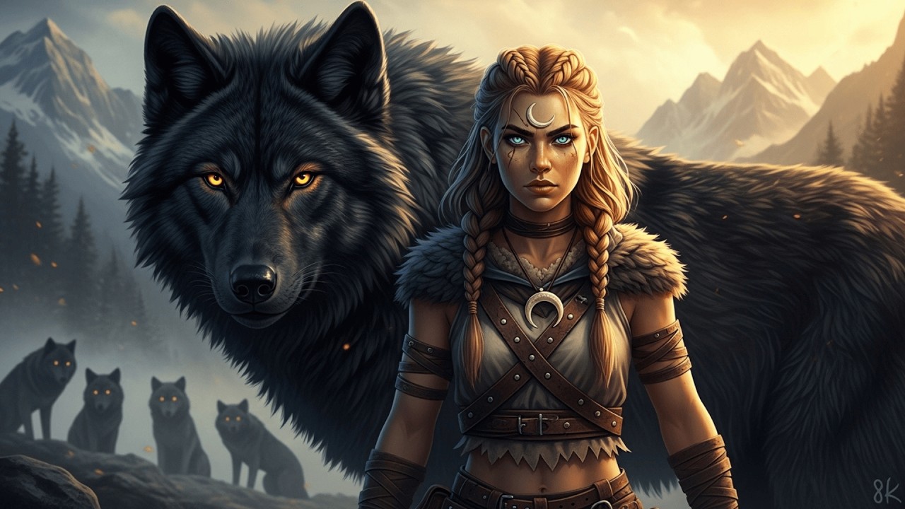 Broken Omega Camped in the Woods — That Night, a Massive Pack of Wolves Circled Her