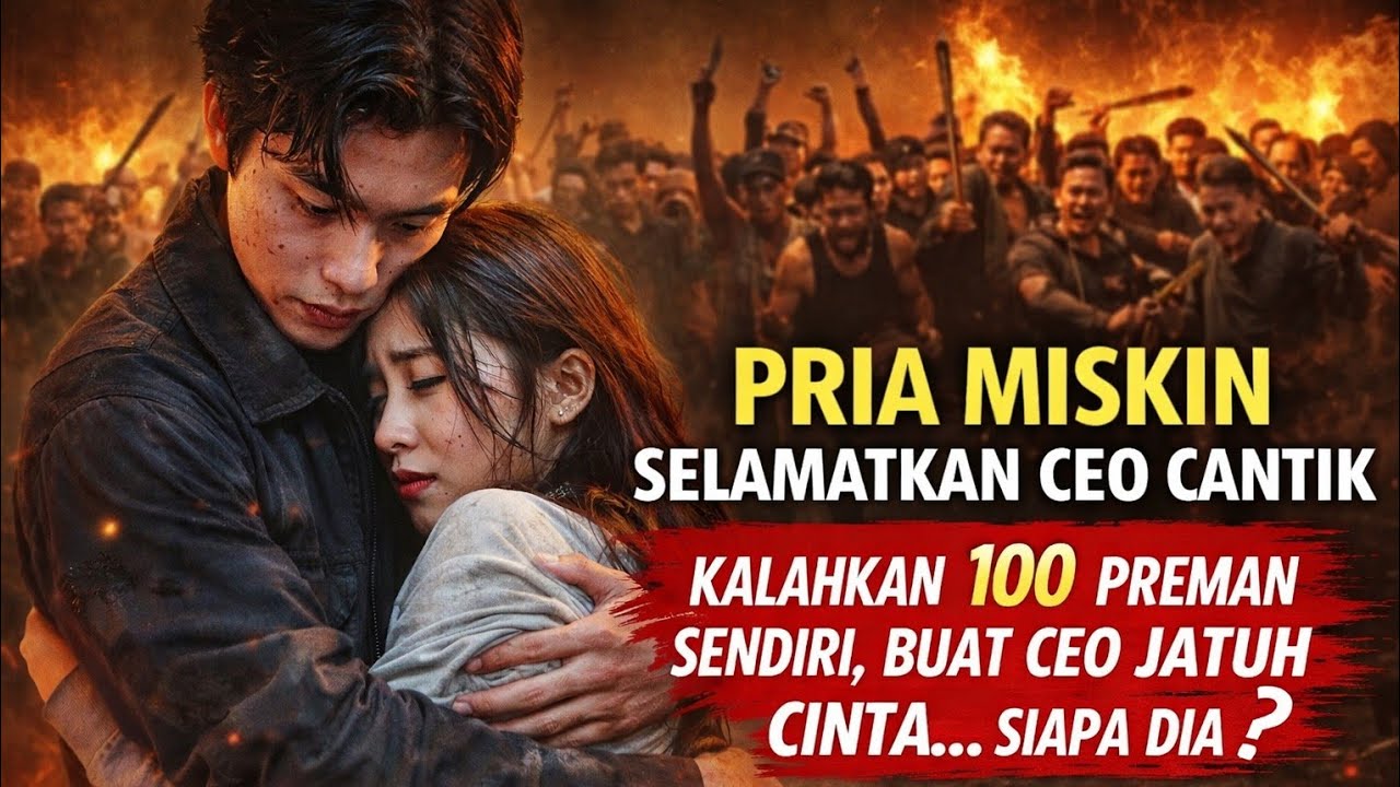 ⭐ PRIA MISKIN SELAMATKAN CEO CANTIK, KALAHKAN 100 PREMAN SENDIRI | CERITA AKSI INSPIRATIF
