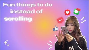 Things to do instead of endlessly scrolling on your phone✨🌷