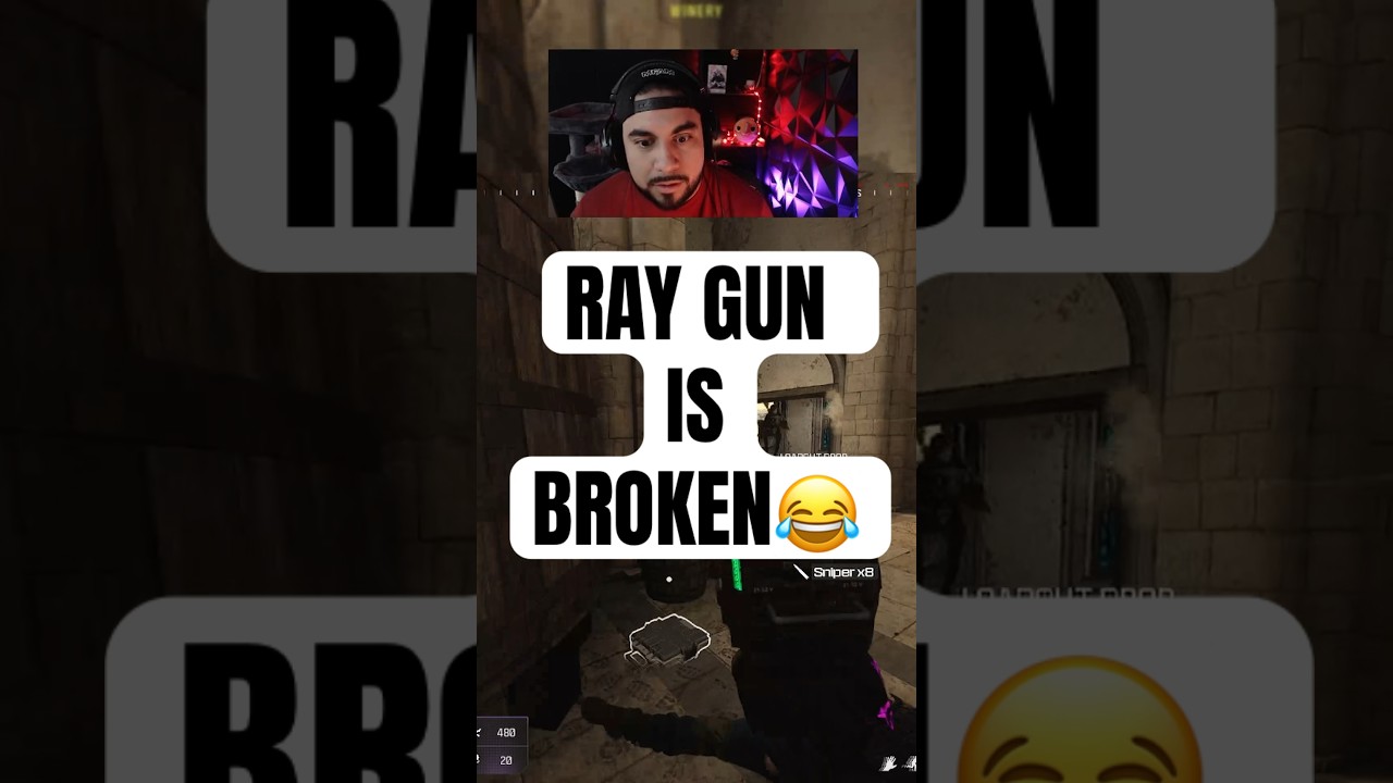 Ray gun in Fortunes Keep is INSANE! (warzone 3)