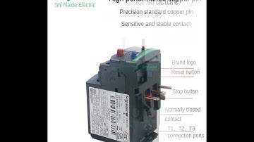 Schneider thermal overload Relay LRD12C LRD16C LRD21C LRD32C #schneider#schneiderelectric #siemens