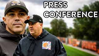 Bubba Ventrone & Alex Van Pelt Press Conference | Cleveland Browns
