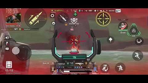 Quick 1v3 clutch | Apex Legends Mobile