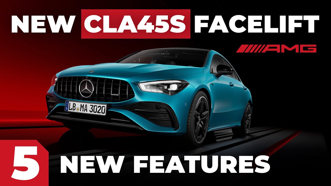 The NEW 2023 CLA45s and CLA35 AMG facelift - YouTube