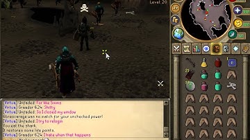 Virtua- RuneScape: Hockey, Mepps, and Krally go bot hunting! Part 3