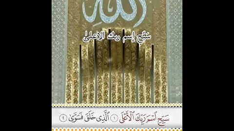 القارئ رعد الكردي سورة الاعلى