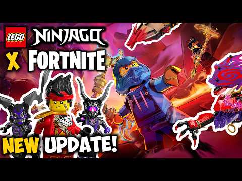 New Ninjago X Fortnite Update! Destiny's Bounty, Oni, Fire Powers, No Skins?