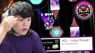 EXTREME ROULETTE [#6] LOTUS FLOWER? I QUIT💀 | Geometry Dash
