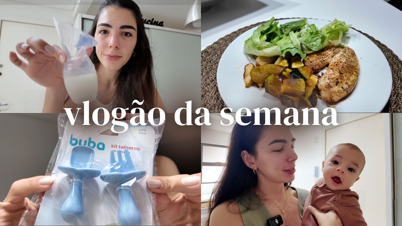 semana de viagem, itens de introdução alimentar, evoluções do sono, tudo o que comi em um dia