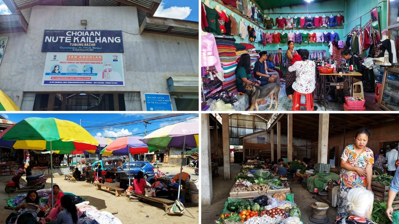 CHOIAAN NUTE KAITHLANG Tuibuong Bazaar a Bazaar kai a chiehna, Churachandpur District Manipur